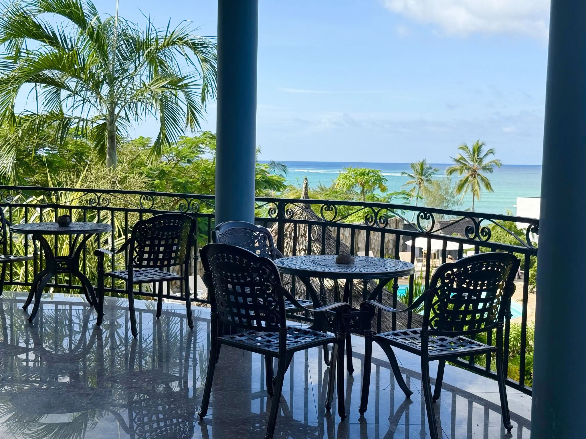 Sea Crest Hotel Balcony with Sea View